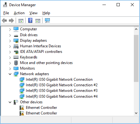 driver for intel 82578dc gigabit network connection